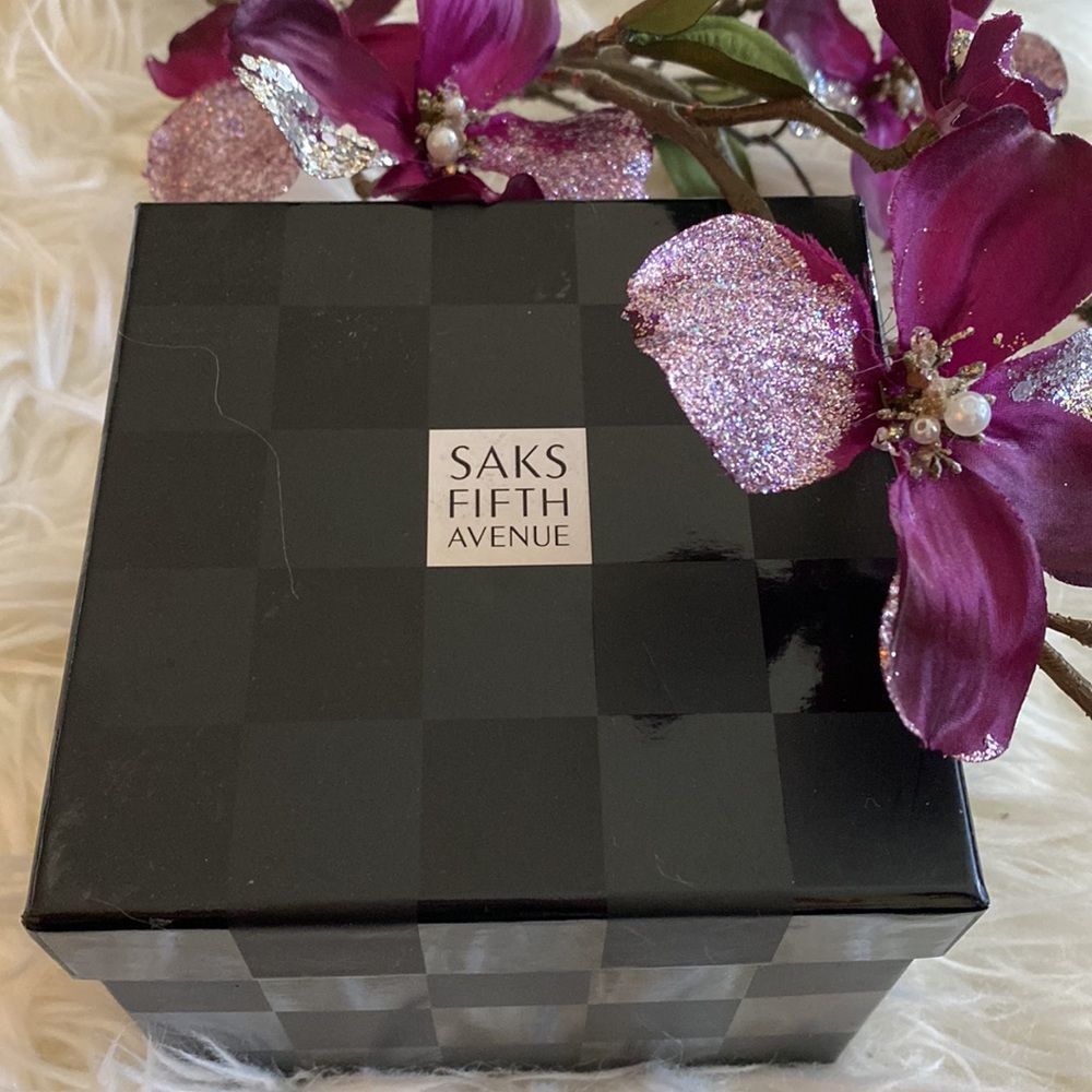 💞SAKS FiFTH avenue 💞crystal bubble coaster - Picture 6 of 13